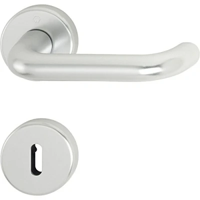 Immagine di HOPPE maniglia Paris con rosette BB colorato Bart, argento anodizzato, 3280520