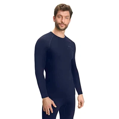 Immagine di Falke Maximum WARM Functional Underwear FOR COLD TO VERY Conditions Maglietta intima, Uomo, Taglia: Small, Space blue