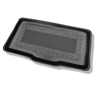 Immagine di Mossa Vasca Baule Compatibile con Fiat Panda III Cross 4x4 Hatchback (09.2012 ) Tappetino per Bagagliaio Tappeto Auto S