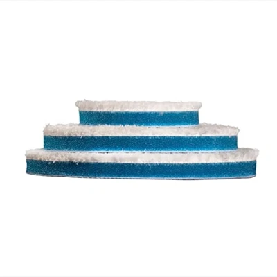 Immagine di Rupes Tampone in microfibra D A COARSE, FINE, ULTRA FINE varie dimensioni per la lucidatura della tua auto (80 mm, Coarse blu)