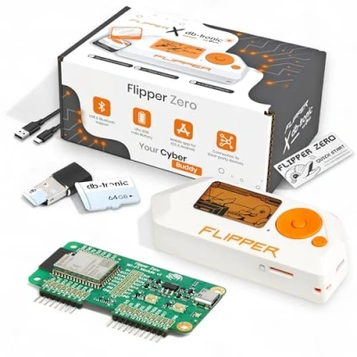 Immagine di Flipper Zero WiFi Set Scheda microSD da 64 GB Lettore di schede USB