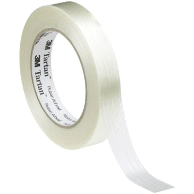 Immagine di 3M 8953 89532550 Nastro adesivo a filamenti Tartan™ Trasparente (L x L) 50 m 25 mm 1 pz.