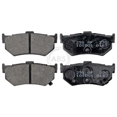 Immagine di A.B.S. 36173 Kit pastiglie freno con segnalatore acustico usura SUZUKI: SWIFT 2