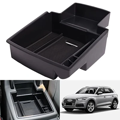 Immagine di Scatola Portaoggetti del Bracciolo Central Console Armrest Storage Box per Q5