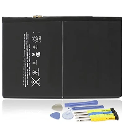 Immagine di K KYUER A1484 Tablet Batteria Compatible with iPad 5 6 7 A1822 A1823 A1893 A1954 A2197 A2200 A2198 A2199 Air A1474 A1475 A1476 MD785LL/A MD786LL/A MD787LL/A MF539LL/A MF534LL/A MF532LL/A MR7G2LL/A
