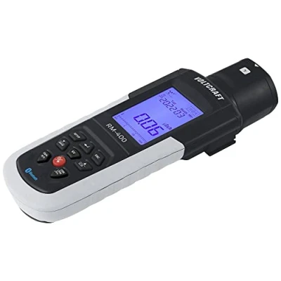 Immagine di VOLTCRAFT RM 400 Contatore Geiger Radiazione: Alpha, Beta, Gamma, Röntgen avvertimento acustico, incl. software analisi, datalogger