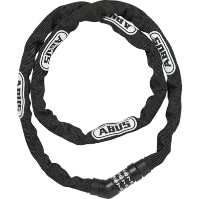 Immagine di ABUS Lucchetto a catena Steel O Chain 4804C combinazione in acciaio speciale Livello di sicurezza 3 110 cm Nero
