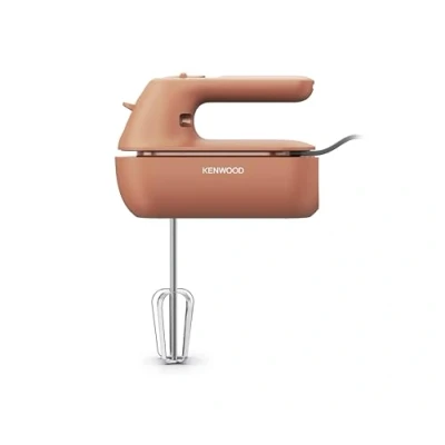 Immagine di Kenwood Mixer manuale QuickMix Go HMP40.000RD, portatile grazie alla valigetta integrata, inclusa frusta in acciaio inox e gancio per impastare, misurino, 350 W, rosso