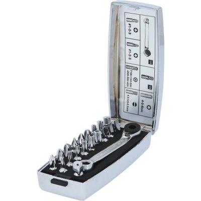 Immagine di KS TOOLS 918.4520 Serie di punte per giraviti Cassetta metallo