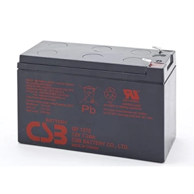 Immagine di CSB Battery Batteria GP1272 7.2 Ah 12V piombo cialde standard