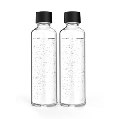 Immagine di Sodapop Set di bottiglie vetro Logan, ricambio adatte esclusivamente per spruzzatore d&#039;acqua 2 X 850 ml