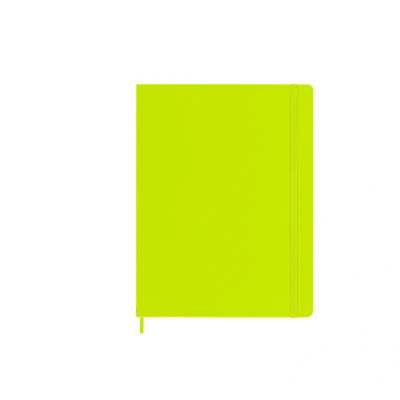 Immagine di Moleskine Taccuino XL Bianche Copertina Rigida Verde Limone