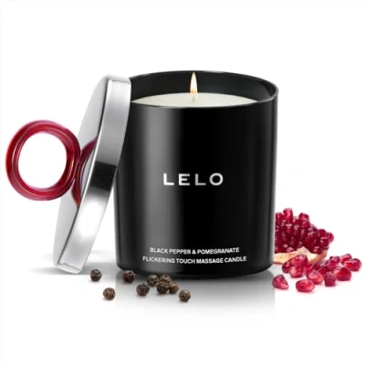 Immagine di Candela da Massaggio Flickering Touch Melograno &amp; Pepe Nero