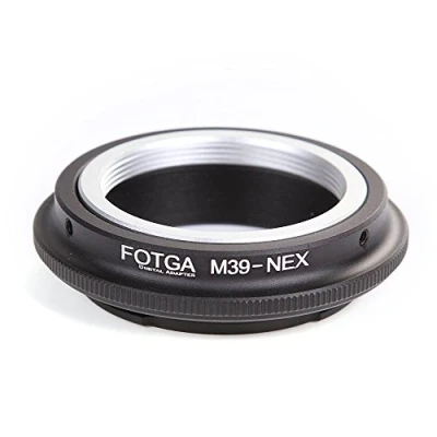 Immagine di Fotga Anello adattatore per obiettivo M39 L39 da 39 mm a Sony E Mount NEX 5R 5T 6 7 a7 a7S a7R a7II a7SII a7RII a6500 a6300 a6000 a5100 a5000 a3500