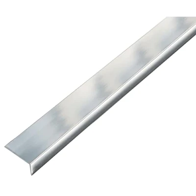 Immagine di Alberts 488628 Profilo angolare, autoadesivo, alluminio, design cromo, 1000 x 25 15 mm