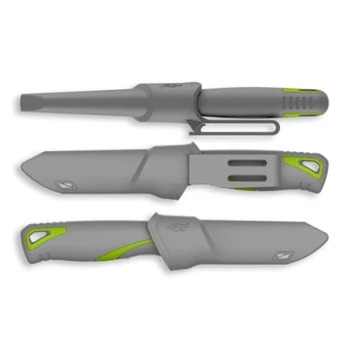 Immagine di Ganzo G807 GY Coltello a Lama Fissa 9CR14 in Acciaio Inossidabile Manico Ergonomico Antiscivolo Campeggio Caccia Pesca da Esterno con Fodero (Grigio)