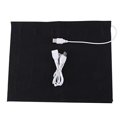 Immagine di Cuscinetto riscaldante USB, 1PC 5V Elemento Elettrico del riscaldatore Panno USB per Il Sedile dei Vestiti, scaldabagno, Collo, Schiena, Addome, Riscaldamento Lombare 35 ℃ 50