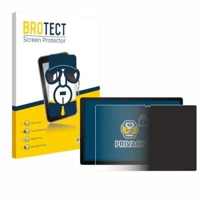 Immagine di brotect Pellicola Privacy per Samsung Galaxy Tab A8 WiFi/LTE [Anti Spy, Protettiva Chiara, Blue Light Filter]