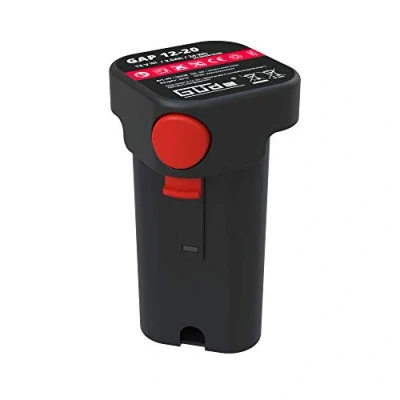 Immagine di Güde batteria GAP 12 20 (12 V, agli ioni di litio, 2 Ah, 24 Wh, funzione click per una facile sostituzione della batteria, compatibile con pompa pioggia a RFP 201 04)