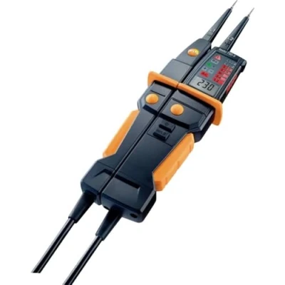 Immagine di testo 750 3 Tester di tensione a due poli CAT IV 600 V, III 1000 V LED, LCD
