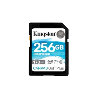 Immagine di KINGSTON 256GB SDXC CANVAS GO PLUS 170R