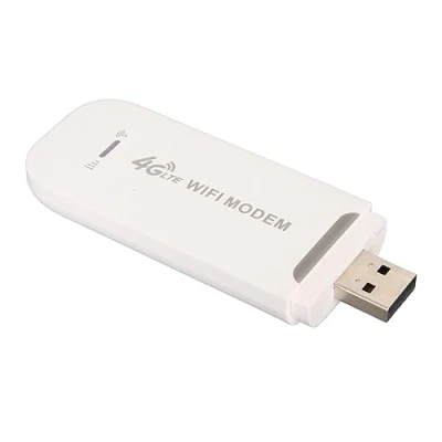 Immagine di Hotspot WiFi USB 4G, Portatile da Viaggio con Funzione di Crittografia WiFi, MiFi Mobile Supporta 10 Connessioni Dispositivi, Compatibile Schede SIM Europee