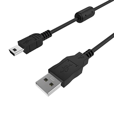 Immagine di Toxaoii Cavo USB di ricambio UC E4 compatibile con Nikon D610 D7000 D90 D80 D70s D70 D60 D40X D3000 D3100 D100 D200 D300 D1x D1h D2x D2h D2Hs D3 D3s D4 D3X e altro (1,5 m, nero)