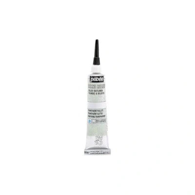 Immagine di PEBEO CERNE Relief Trans.Gltr, Glitter Trasparenti, 20 ml (Confezione da 1), unità