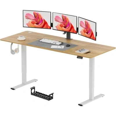 Immagine di SANODESK 200 * 80 Scrivania elettrica in piedi regolabile altezza Seduto Stand 4 Memory Smart Panel