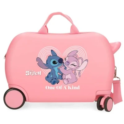 Immagine di Disney Valigia per bambini rigida Chiusura A combinazione Laterale 4 ruote Bagagli Mano è realizzato in ABS, un materiale rigido e leggero., One Of Kind,