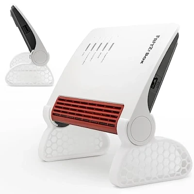 Immagine di supporto per AVM FritzBox 7590 AX, da tavolo, router, ventilazione, piedini di appoggio (FritzBox AX Exclusive Edition)