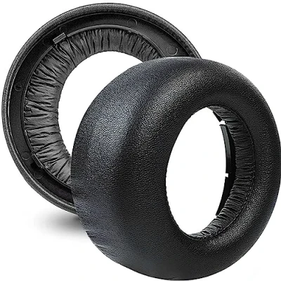 Immagine di cuscinetti auricolari di ricambio per cuffie wireless PS5 Sony Playstation 5 Pulse 3D PS5, auricolari, parti riparazione, colore nero