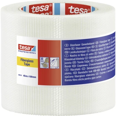 Immagine di tesa 60101 00003 00 Nastro in tessuto tesa® Professional Bianco (L x L) 45 m 10 cm 1 pz.