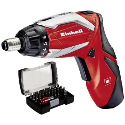 Immagine di Einhell TE SD 3,6 Li Kit 4513495 Avvitatore a batteria, batteria con manico pieghevole 3.6 V 1500 mAh Ion incl. accessori