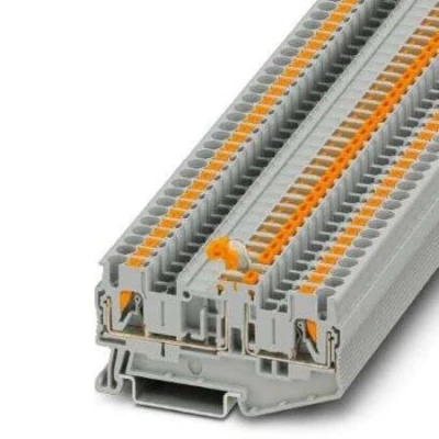 Immagine di Phoenix Contact PT 2,5 MTB 3210157 Morsetto con sezionatore a coltello Numero Poli (num): 2 0.14 mm² 2.50 Grigio 50 pz.
