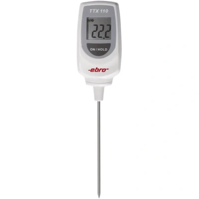 Immagine di Termometro a penetrazione HACCP ebro TTX 110 Campo di misura della temperatura 50 fino 350 C Tipo sensore T Conf