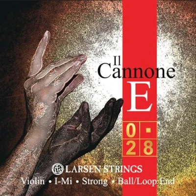 Immagine di LARSEN STRINGS Corde per violino II Cannone E acciaio sfera forte .028
