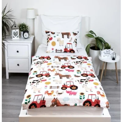 Immagine di Theonoi biancheria da letto per bambini, 100 x 135 cm, set copripiumino in cotone Öko Tex Standard ragazzi e ragazze