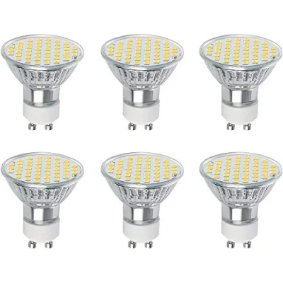 Immagine di Vicloon GU10 Lampadine LED, Faretto LED 3W Equivalenti a 30 W Alogene, Luce Bianca Naturale Calda 2700k 300LM, AC220 240V Non Dimmerabile, Confezione da 6