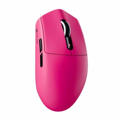 Immagine di ATTACK SHARK G3 Mouse Gaming Wireless, 59g SUPERLIGHT, 25000 DPI, Sensore PixArt PAW3311, 80 Milioni di Click, Bluetooth/2.4G/USB C Cablato, Batteria da 500mAh, per PC/Mac, Rosso Berry