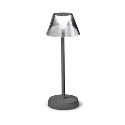 Immagine di Ideallux Ideal Lux Lolita LED da terrazza, accu, grigio