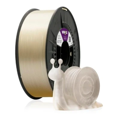 Immagine di Winkle Filamento Pla 1.75mm Stampa Stampante 3D Colore Trasparente Bobina 1000gr