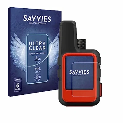 Immagine di savvies (6 Pezzi Pellicola Protettiva per Garmin inReach Mini Protezione Schermo Trasparente