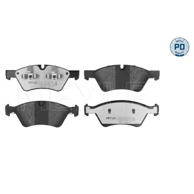 Immagine di MEYLE 025 239 2221/PD Kit pastiglie freno PD Quality Assale anteriore Predisposto per contatto segnalazione usura con lamierino anticigolío