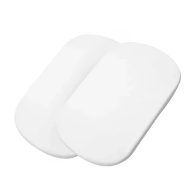 Immagine di Lenzuolini per Lettino Maxi Cosi Iora, Biancheria Lettino, Culla Fianco Letto Iora Air e Tori, Set di 2 Letto, Colore Bianco