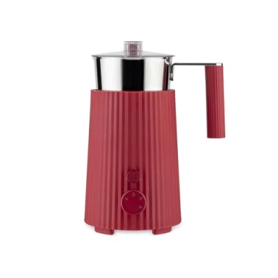 Immagine di Alessi Milk Frother Plissé Red Michele de Lucchi MDL13 R