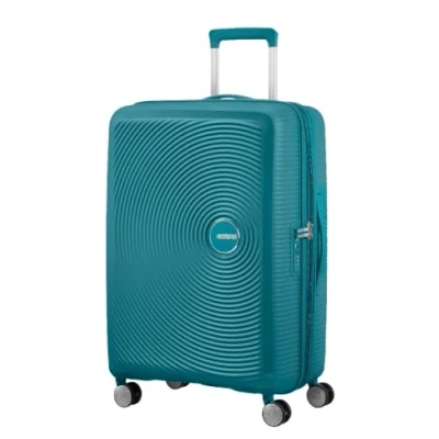 Immagine di American Tourister Soundbox Valigia espandibile Spinner M, 67 cm, 81 L, Verde (Jade Green)