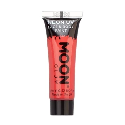 Immagine di Moon Glow Colori per viso e corpo intensi effetto neon UV 12ml Rosso