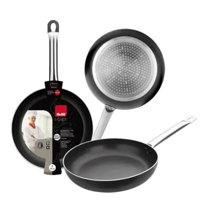 Immagine di IBILI SARTEN I Chef 28 CM, Alluminio, Nero/Argento