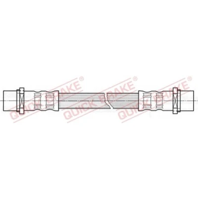 Immagine di QUICK BRAKE 27.062 Tubi Freno 227mm M10x1 con filettatura interna OPEL: Zafira A, Combo C Van / Station Wagon, Astra G Caravan